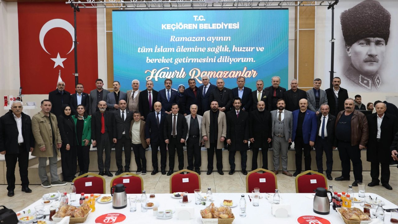 Ankara Keçiören’de Erzurumlular iftar sofrasında buluştu