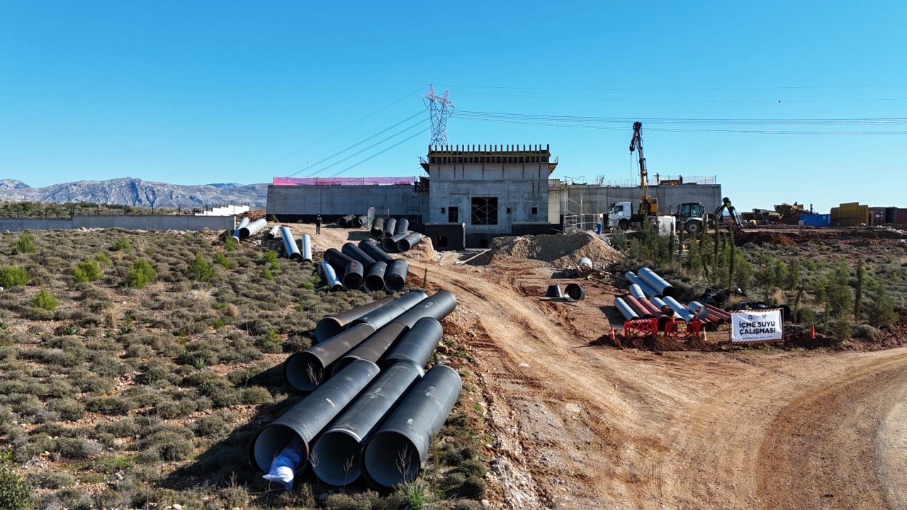 Antalya Manavgat’ta 500 milyon TL’lik içme suyu yatırımı
