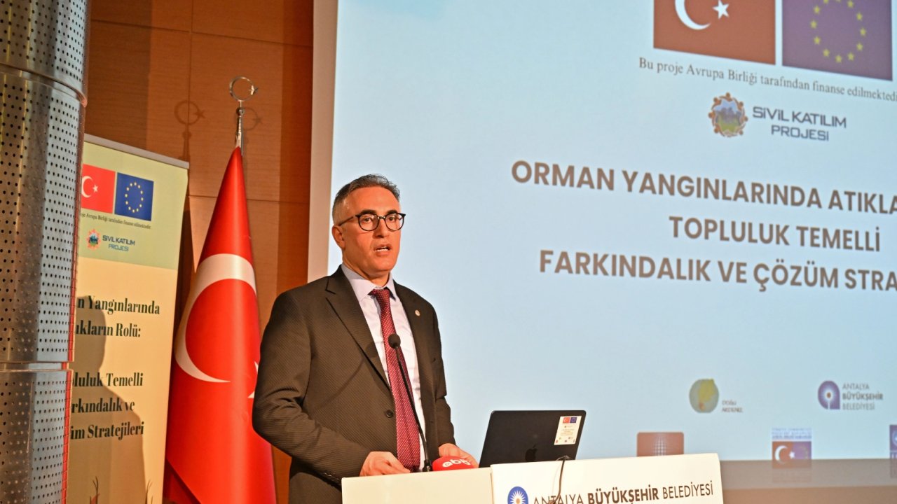 Antalya’da orman yangınlarına karşı atık farkındalığı