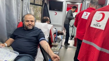 Artvin Trabzonspor Taraftarları kan bağışıyla örnek oldu