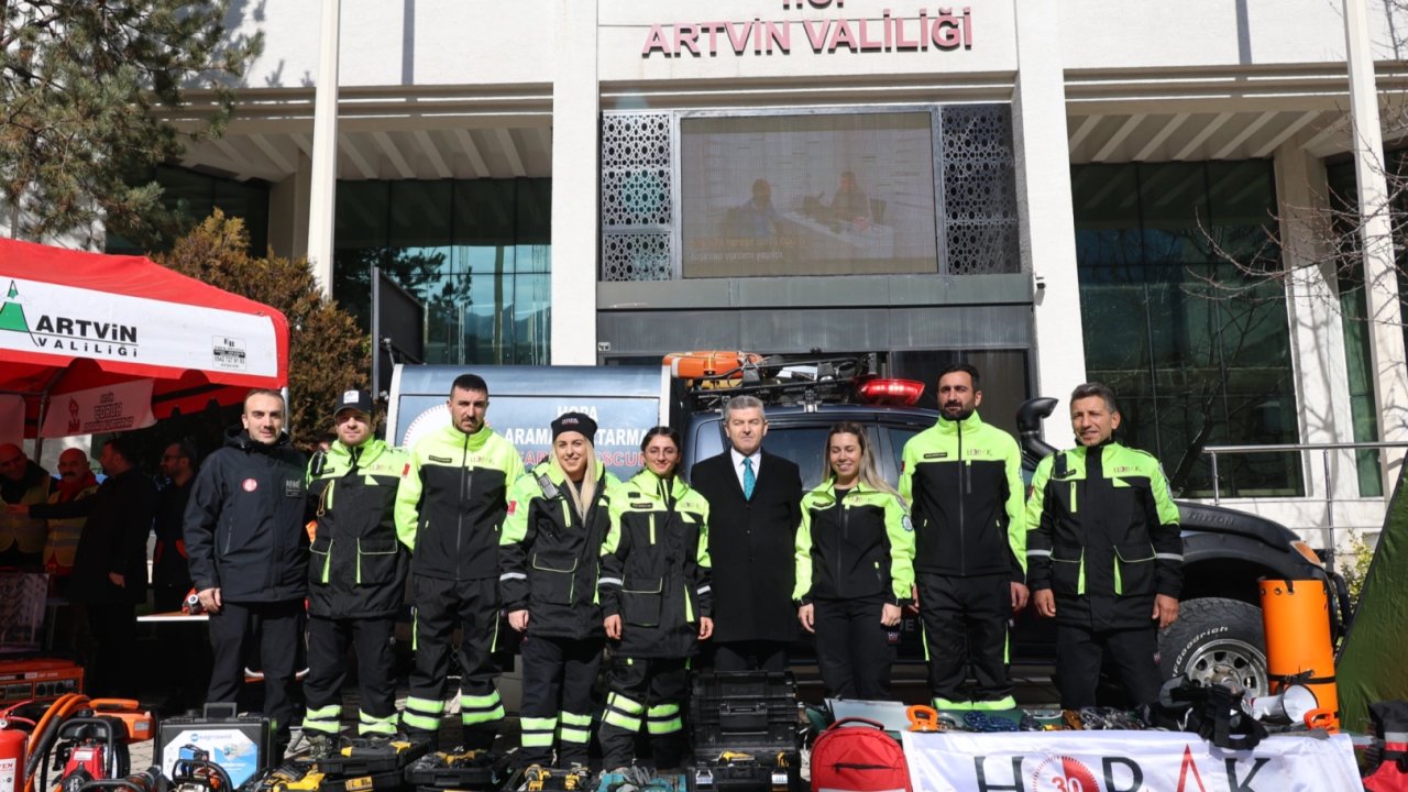 Artvin'de deprem bilinçlendirme etkinliği düzenlendi