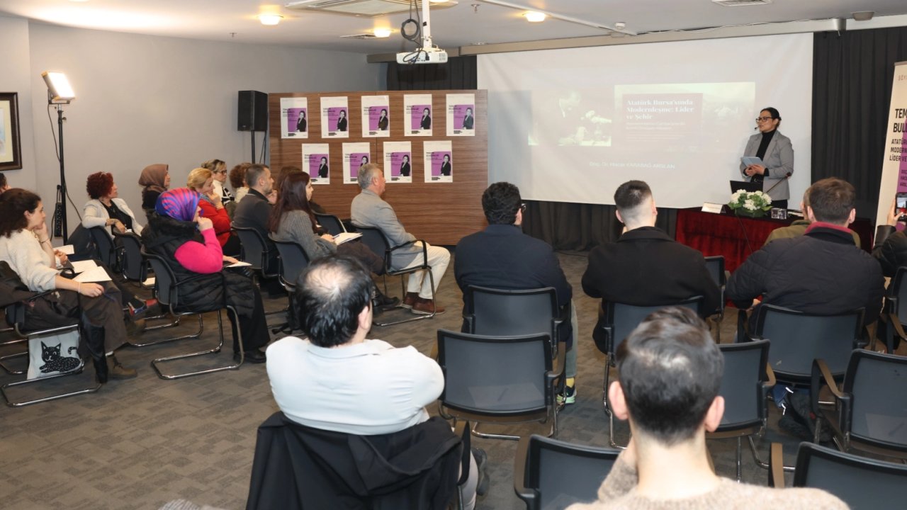 Atatürk ve Cumhuriyet’in Bursa’daki izleri Nilüfer’de konuşuldu