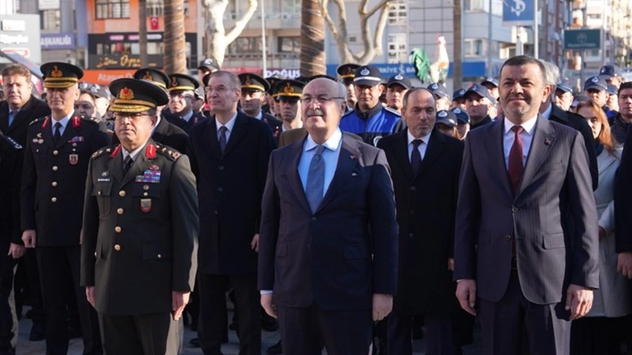 Atatürk’ün Denizli’ye gelişi 95. yılında saygıyla anıldı