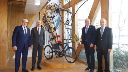 Avrupa Bisiklet Birliği Başkanı Casa'dan Başkan Altay’a ziyaret