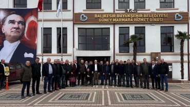 Balıkesir Büyükşehir Bandırmalı muhtarları ağırladı