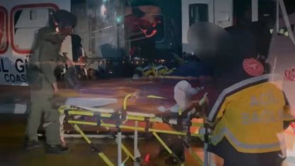 Balıkesir'de Sahil Güvenlik'ten sağlık tahliyesi