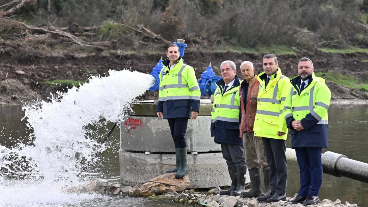 Balıkesir’in 20 yıllık içme suyu garanti altında