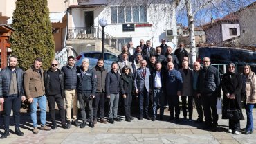 Başkan Büyükakın Bulgaristan’daki soydaşlarla buluştu