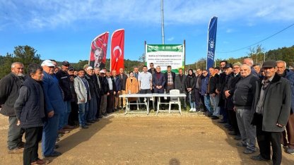 Bursa Büyükşehir'in kırsal kalkınma desteği sürüyor