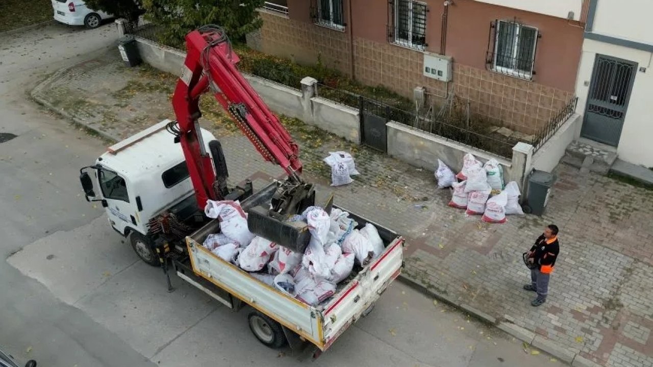 Bursa İnegöl'de atıklar belediye kontrolünde