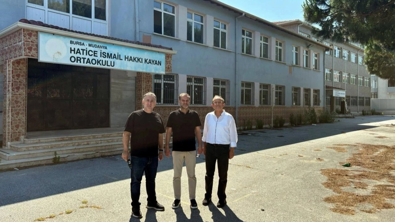 Bursa Mudanya'ya 24 derslikli ortaokul müjdesi