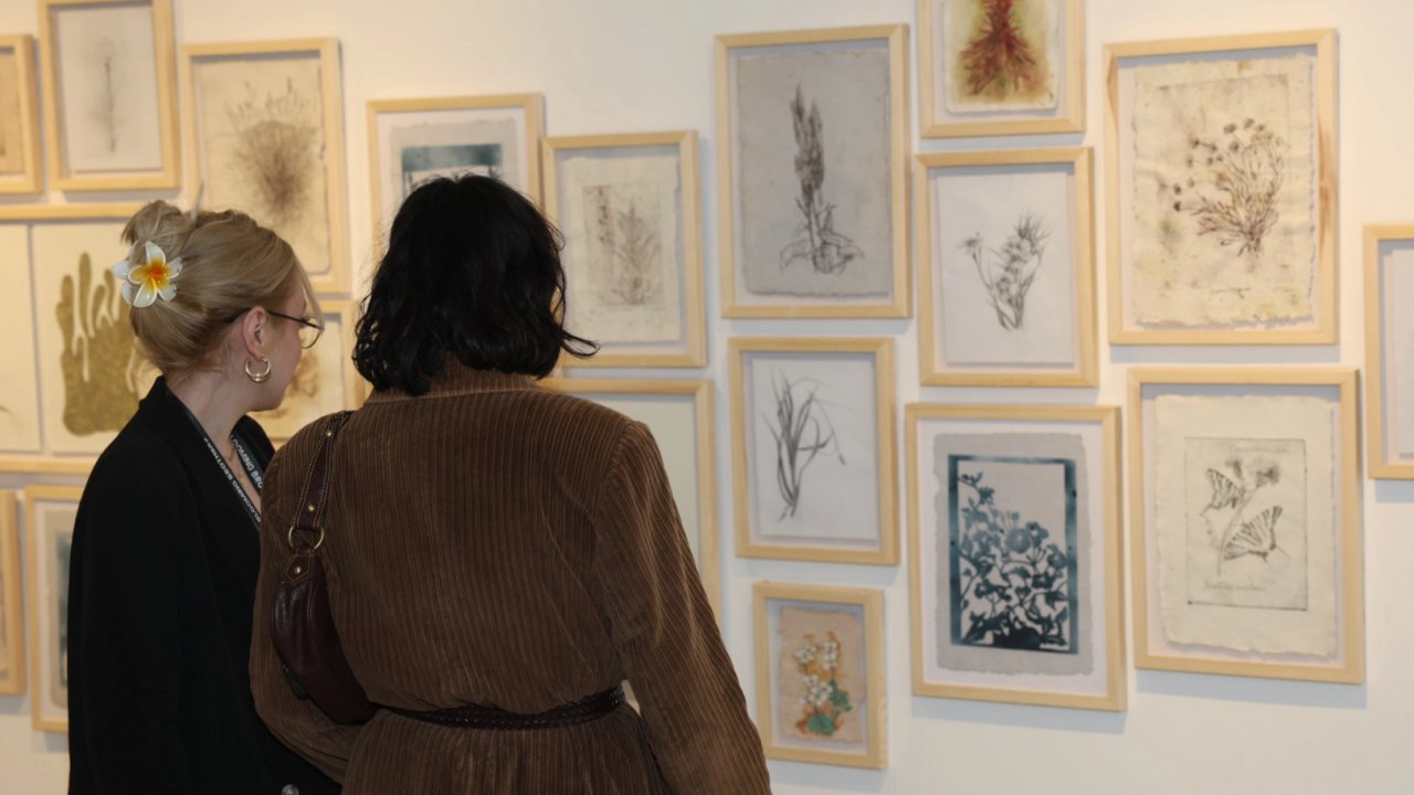 Bursa Nilüfer'de 'Karşılaşmalar, Devinimler, İzler' sergisi açıldı