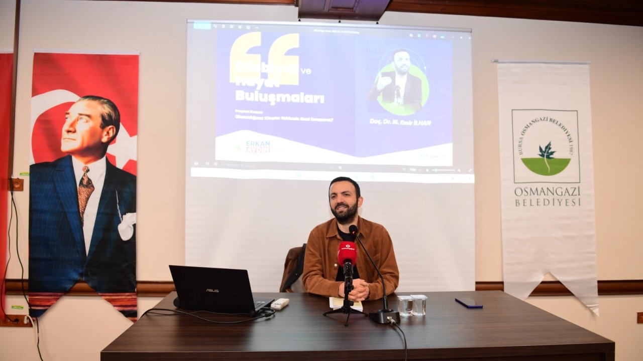 Bursa Osmangazi’de 'Edebiyat Hayat Buluşmaları' devam ediyor