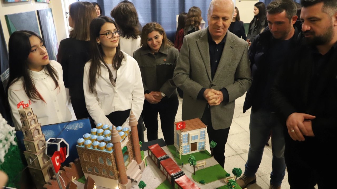 Bursa Şehit Ömer Halisdemir MTAL’den anlamlı sergi