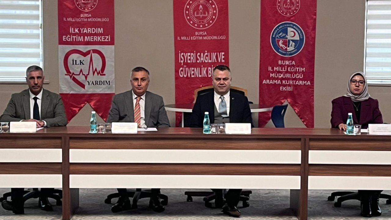 Bursa’da eğitim ve güvenlik için kurumlar arası iş birliği toplantısı