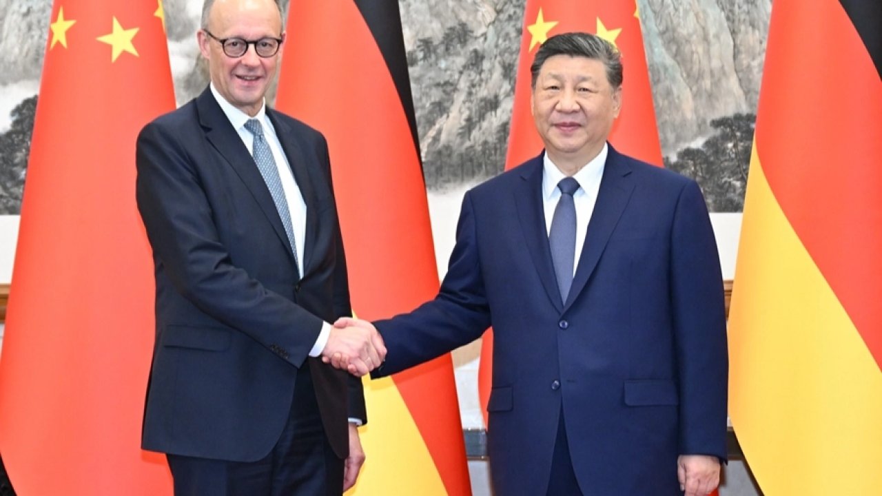 CGTN: Merz’in Çin ziyareti, Çin-Almanya ve Çin-Avrupa ilişkilerine yeni bir ivme kazandırdı