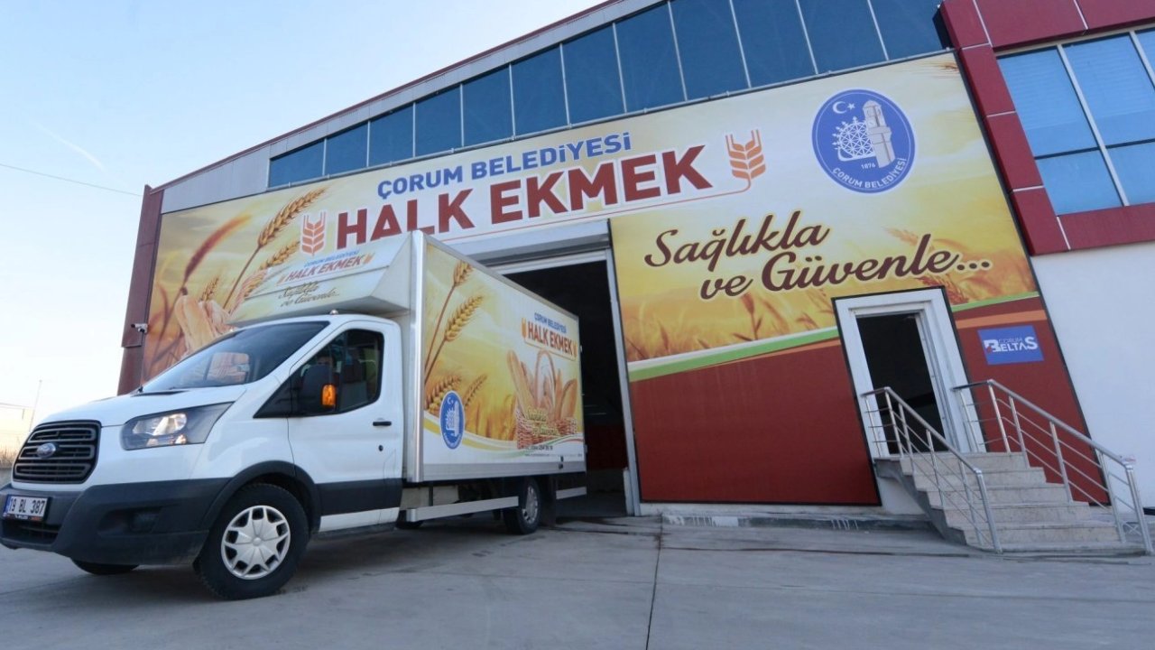 Çorum’da Halk Ekmek’ten uygun fiyatlı ramazan pidesi