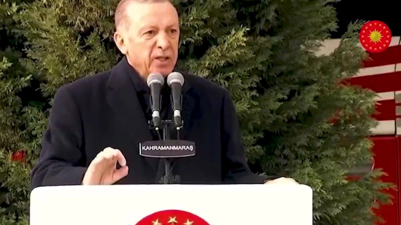 Cumhurbaşkanı Erdoğan: 3 yılda şehirlerimizi yeniden ayağa kaldırdık