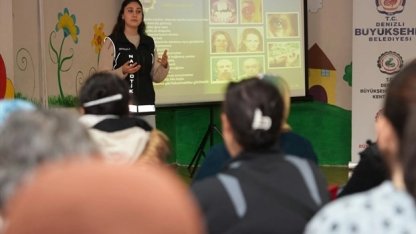 Denizli’de anneler için çifte farkındalık semineri