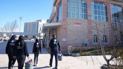 Denizli’de camilerde temizlik seferberliği