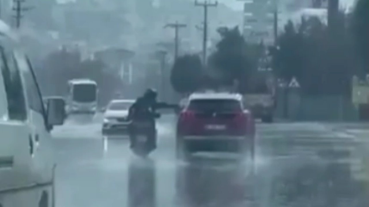 Denizli’de tehlikeli motosiklet sürüşü cezasız kalmadı!