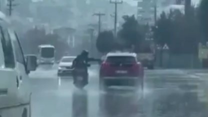 Denizli’de tehlikeli motosiklet sürüşü cezasız kalmadı!