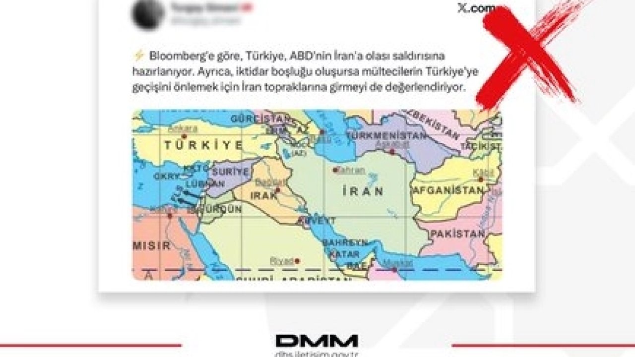 DMM'den “İran” iddialarına yalanlama
