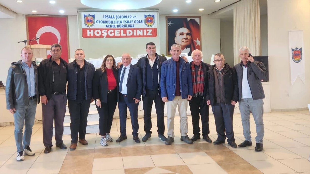 Edirne İpsala Şoförler Odası’nda Kutlubay güven tazeledi