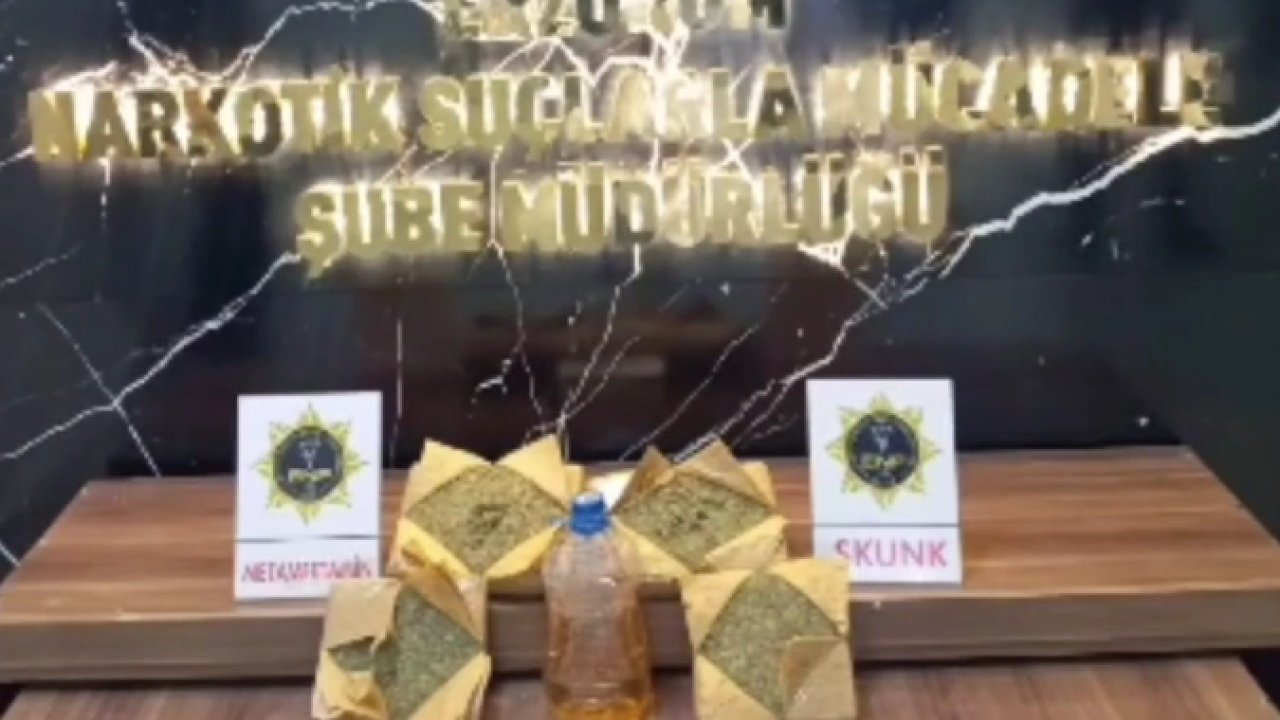 Erzurum’da uyuşturucu operasyonu: 9 kilo madde ele geçirildi