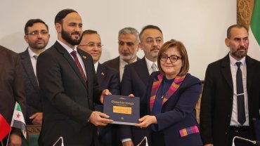 Gaziantep'te Halep’e yeşil alan ve ulaşım desteği