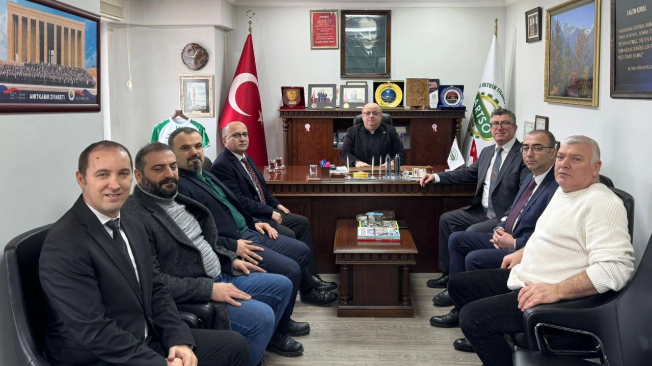 Gelir İdaresi'nden Artvin TSO’ya ziyaret