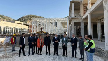 Hatay, depremde yıkılan Arkeoloji Müzesi'ne kavuşuyor