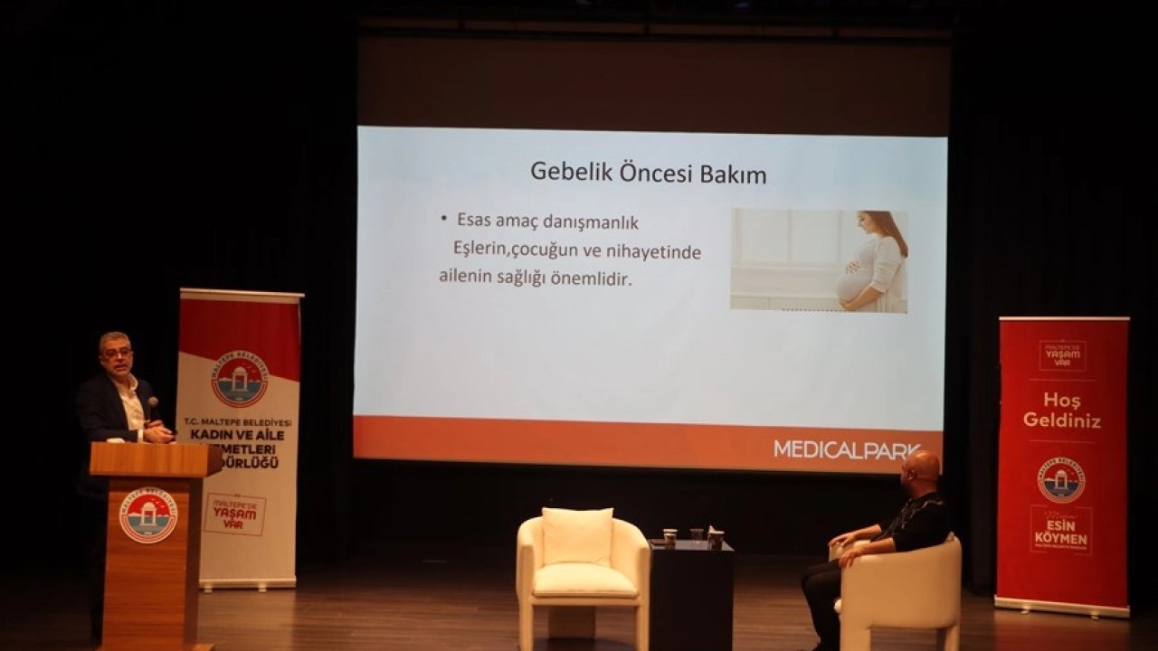 İstanbul Maltepe'de anne adaylarına ve ailelerine seminer