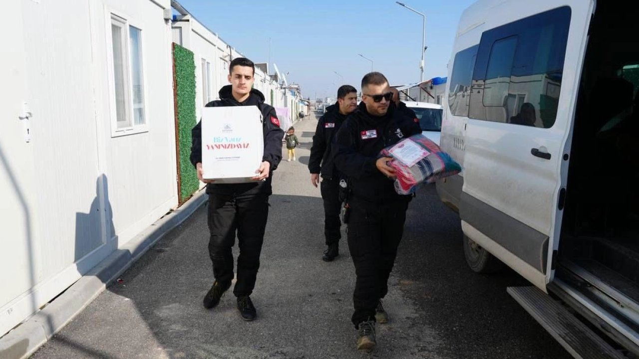 İzmir Karabağlar'dan Adıyaman'a dayanışma