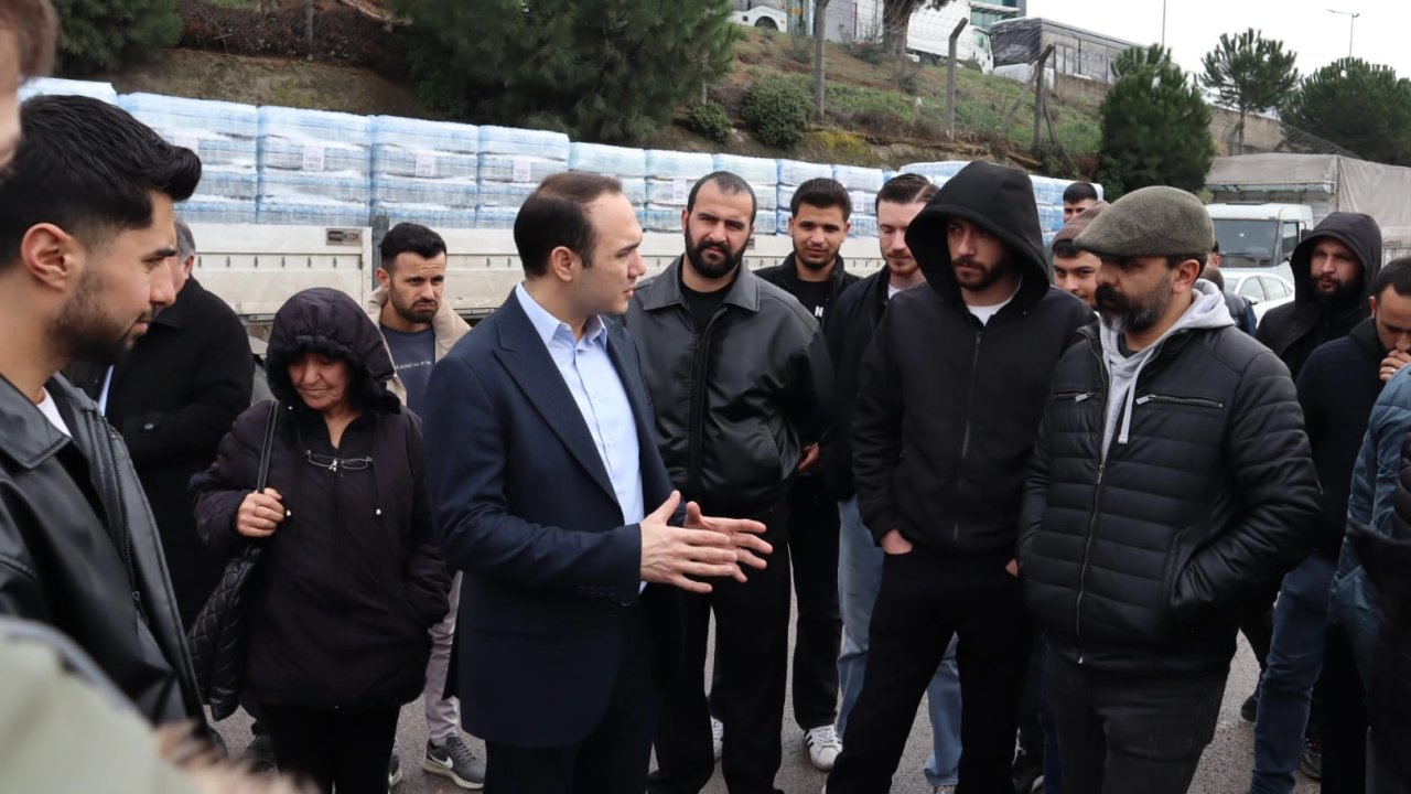 İzmit Belediyesi'nden Migros depo işçilerinin direnişine destek