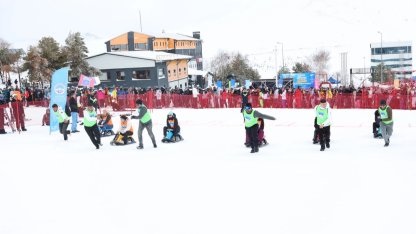 Kayseri Erciyes'te 'Artık Çekilmez Oldun' heyecanı