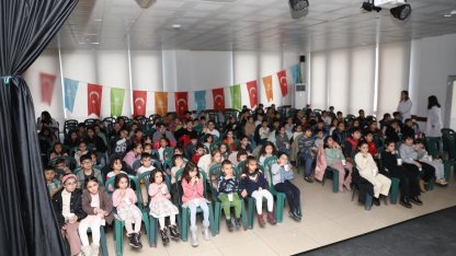 Kayseri Kocasinan'da çocuklar sinemayla buluştu
