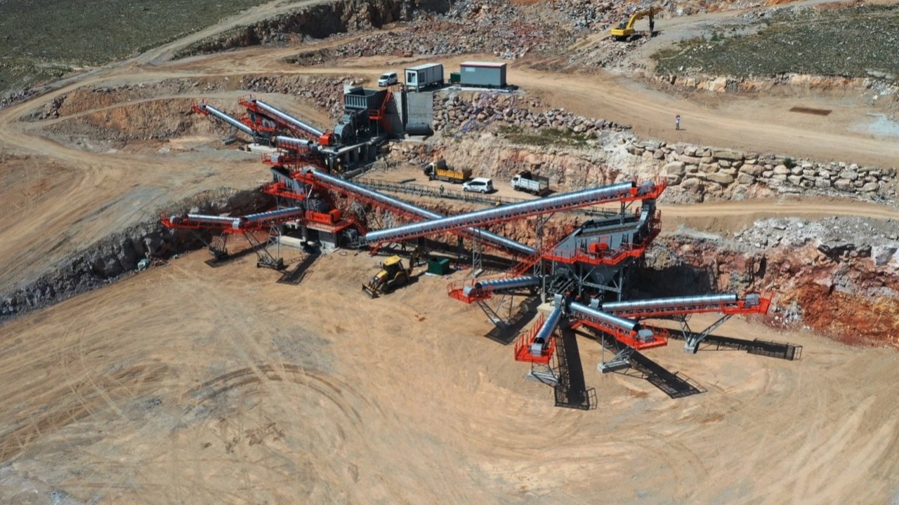 Kayseri Kocasinan'dan agrega tesisi