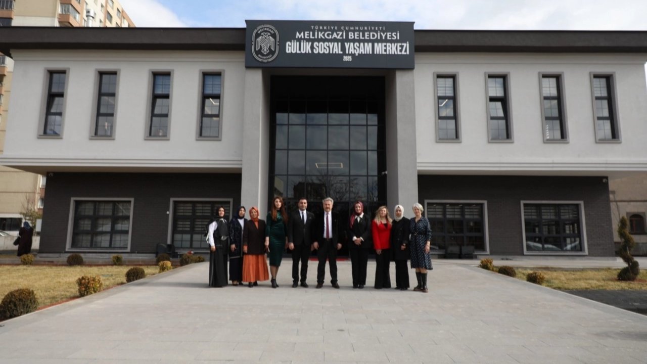 Kayseri Melikgazi'de Gülük'e Sosyal Yaşam Merkezi