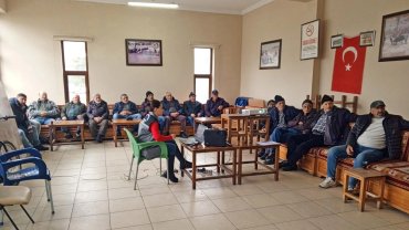 Kayseri Talas'ta çiftçiye eğitimler sürüyor