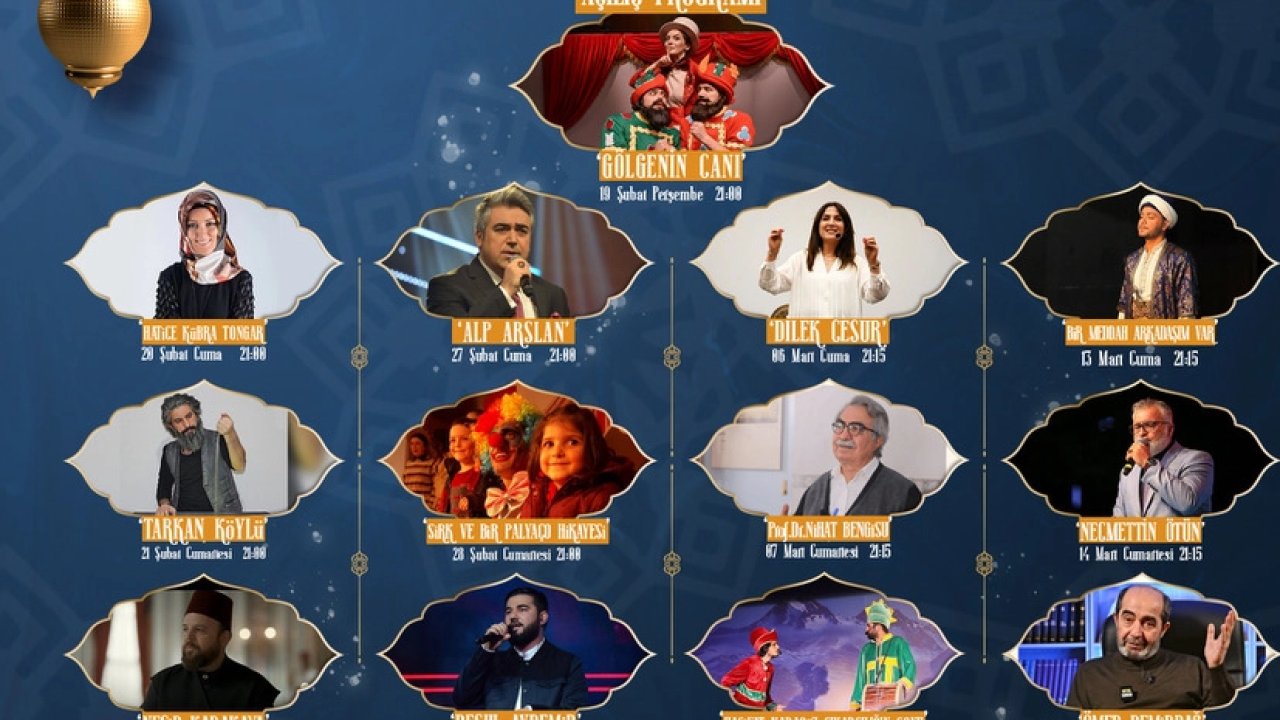 Kayseri Talas'ta ramazan coşkusu başlıyor