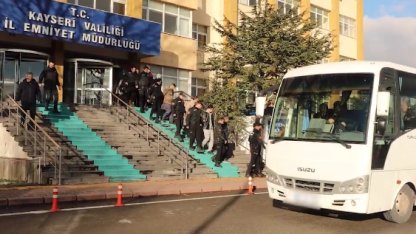 Kayseri'de FETÖ'ye 54 tutuklama