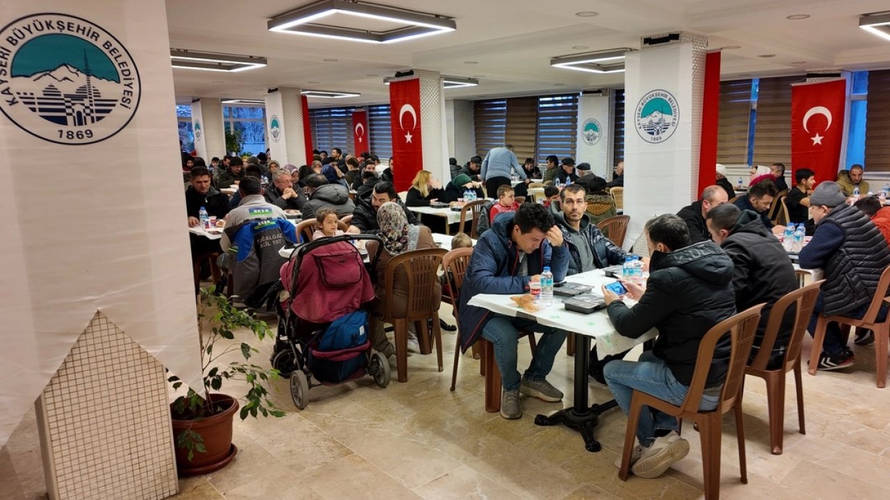 Kayserililer gönül sofrasında buluşuyor