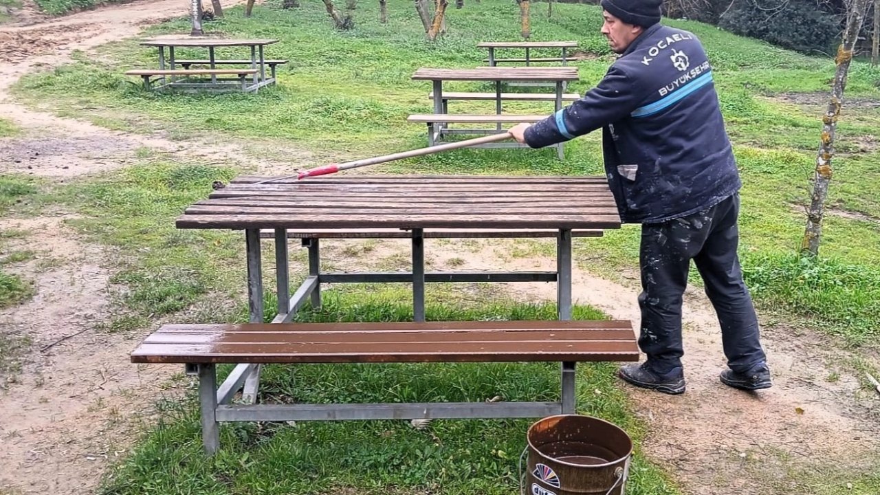 Kocaeli Gebze Gaziler Dağı Tabiat Parkı’na bakım