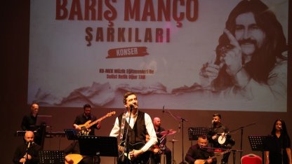 Kocaeli Gebze’de Barış Manço şarkılarıyla nostalji dolu gece