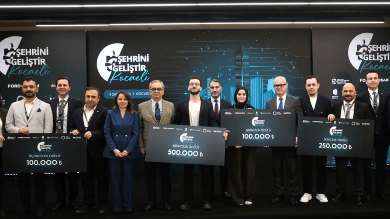 Kocaeli için yenilikçi projeler ödüllendirildi