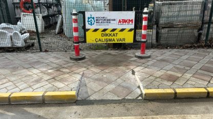 Kocaeli'de engelli rampalarıyla özel bireyler daha rahat