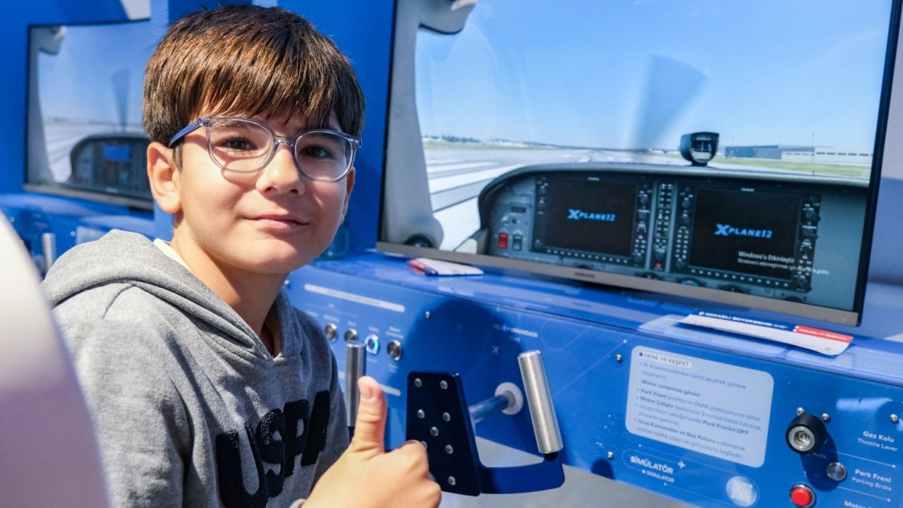 Kocaeli'de UçakPark 3 ayda 100 bin ziyaretçiyi ağırladı