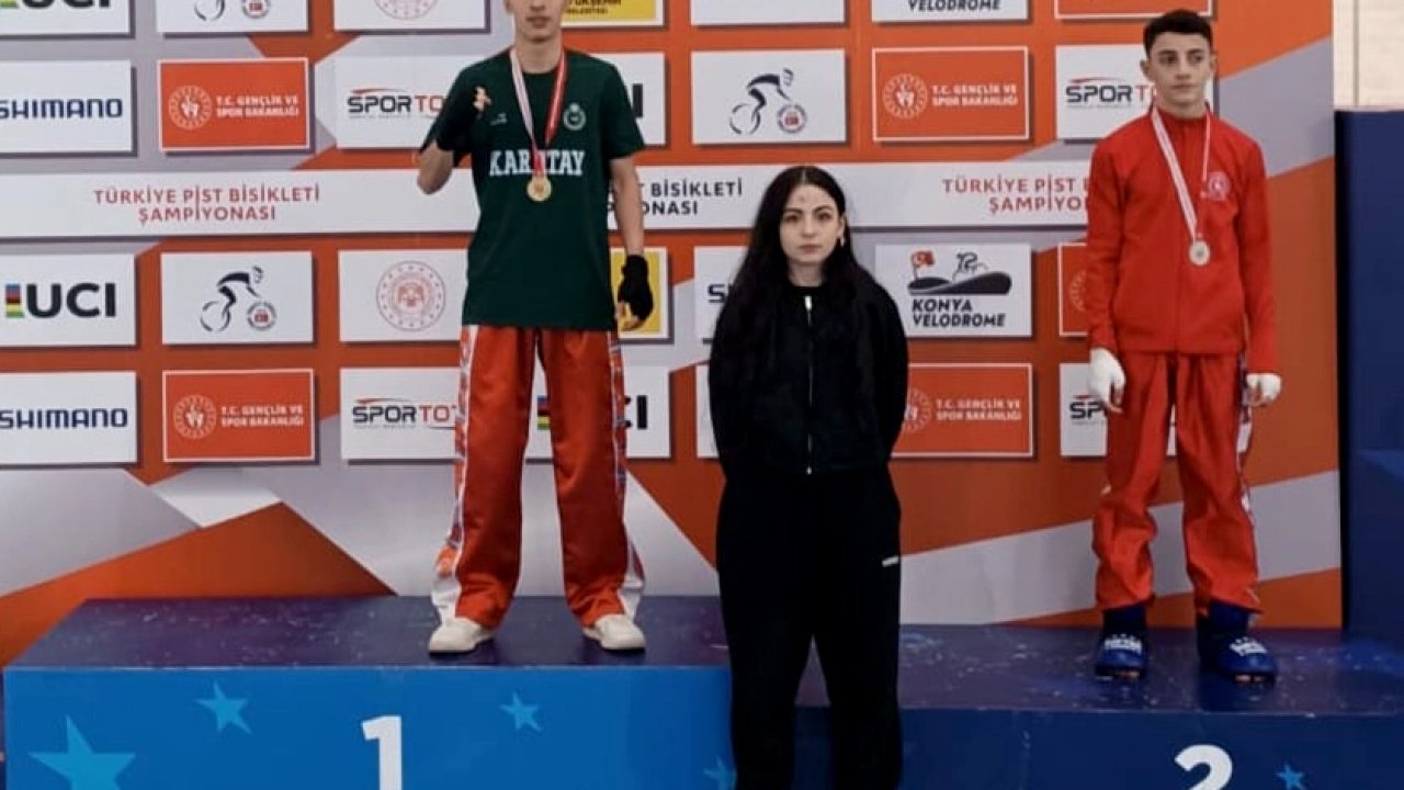 Konya Karataylı sporcular kick boksta gururlandırdı