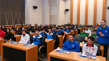 Konya Selçuklu’da sporculara moral ve destek